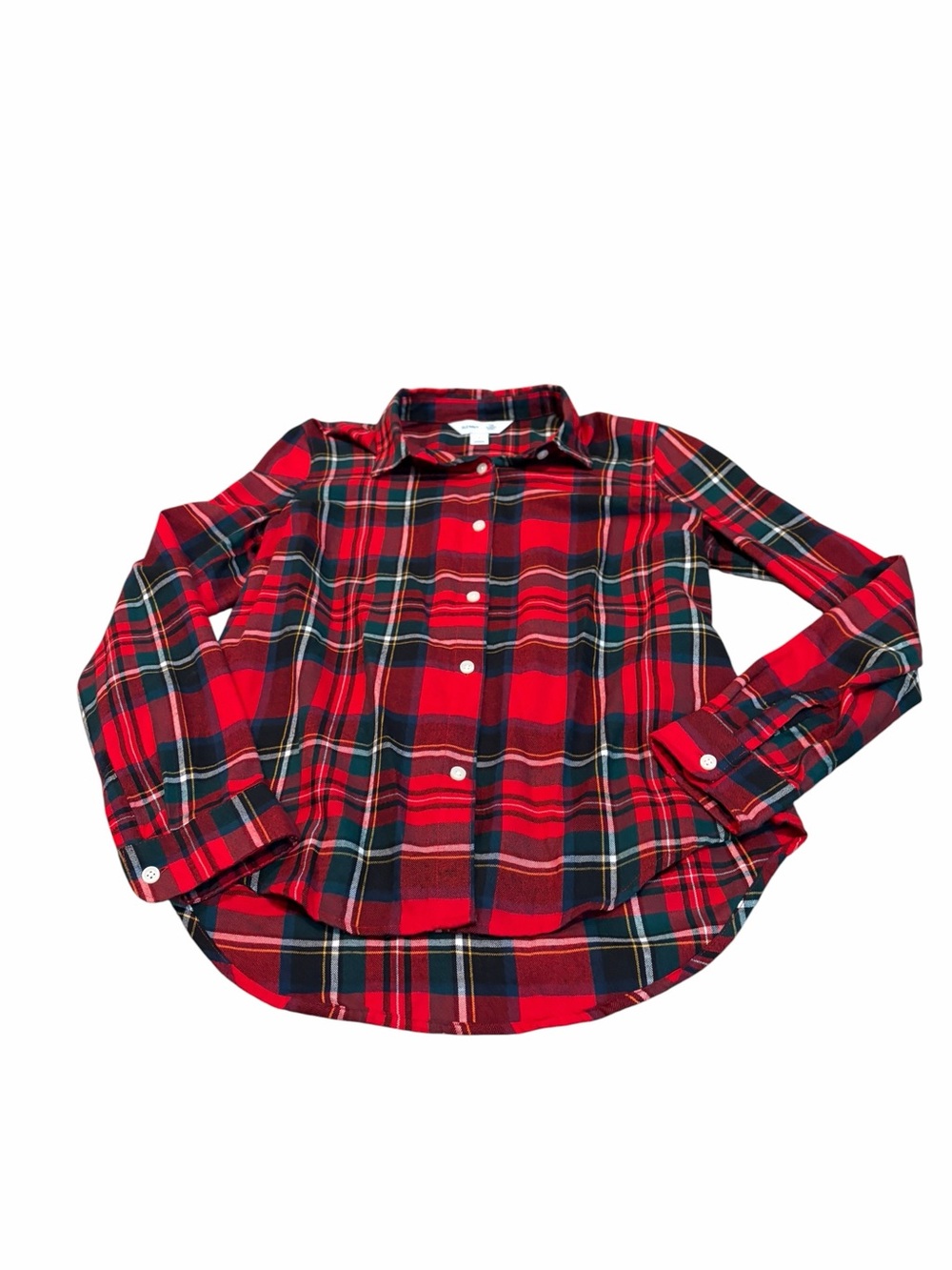 OLD NAVY plaid flannel classic shirt
